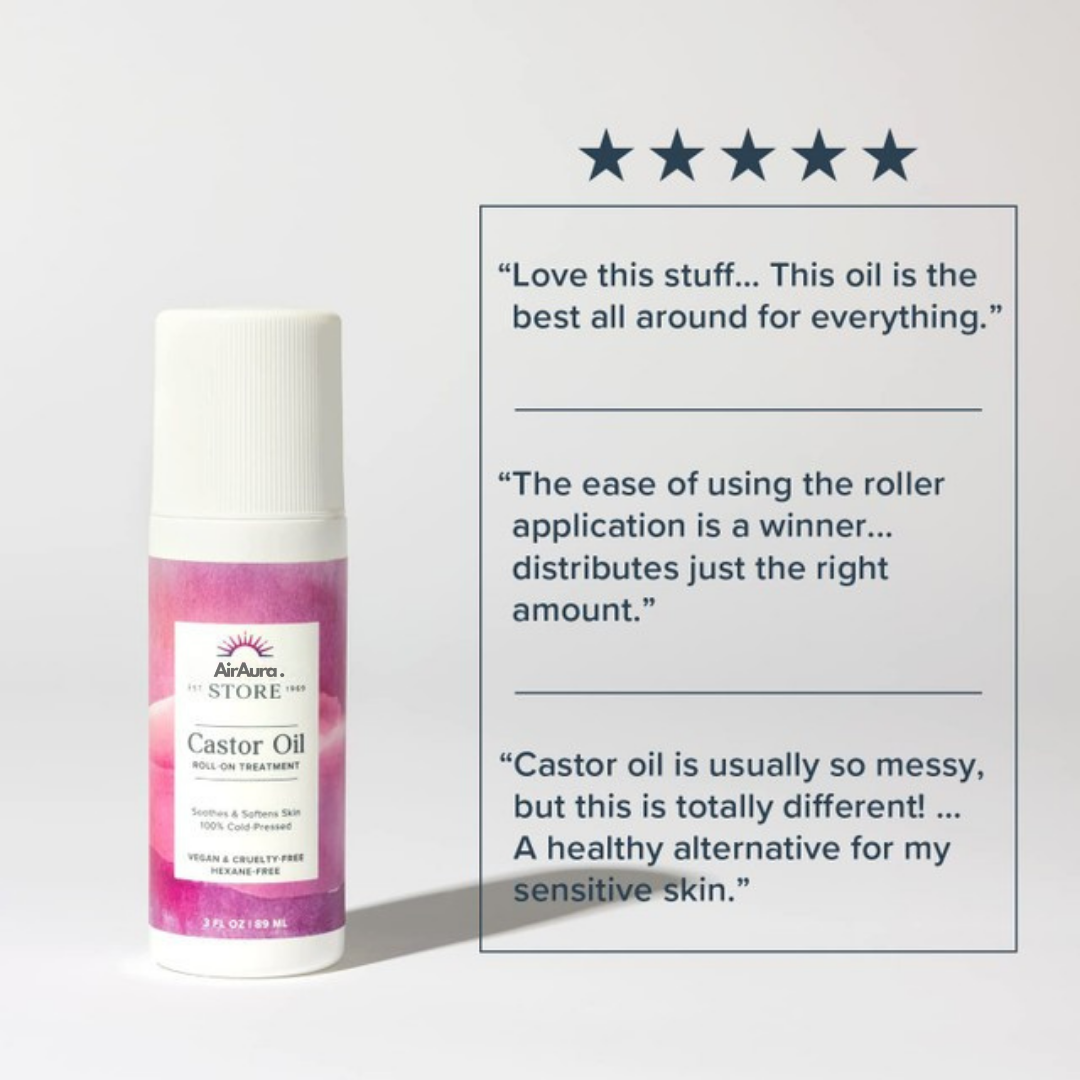 Organic Castor Oil Roll-On