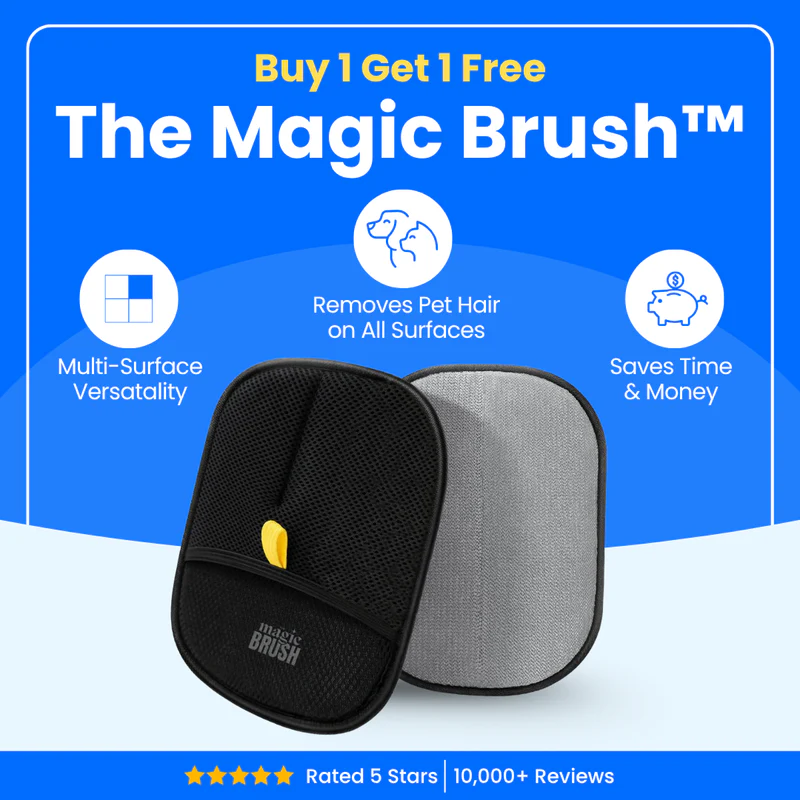 The Magic Brush - Pet Hair Remover